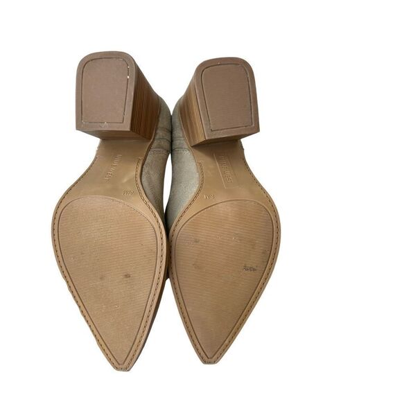 Nine West Orleeh Women's Block Heel Ankle Boots Tan Taupe Size 8.5 - Picture 15 of 15